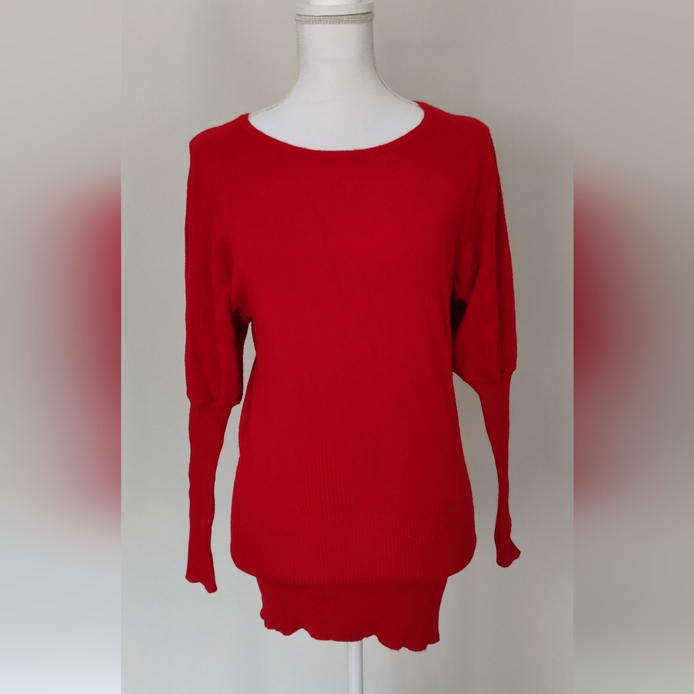 Red Sweater Dress